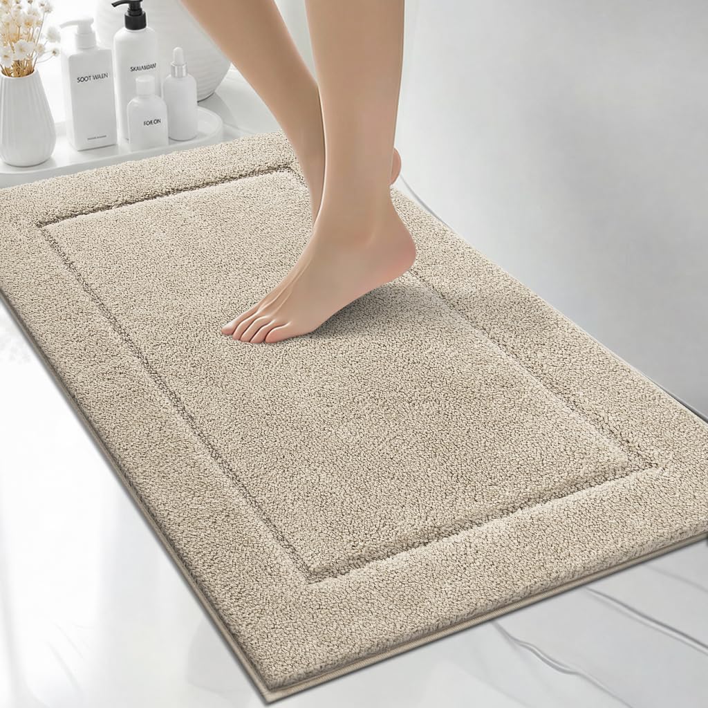 Extra Soft Bathroom Rug 30" x 60", Bath Mat, Shower Runner Rug