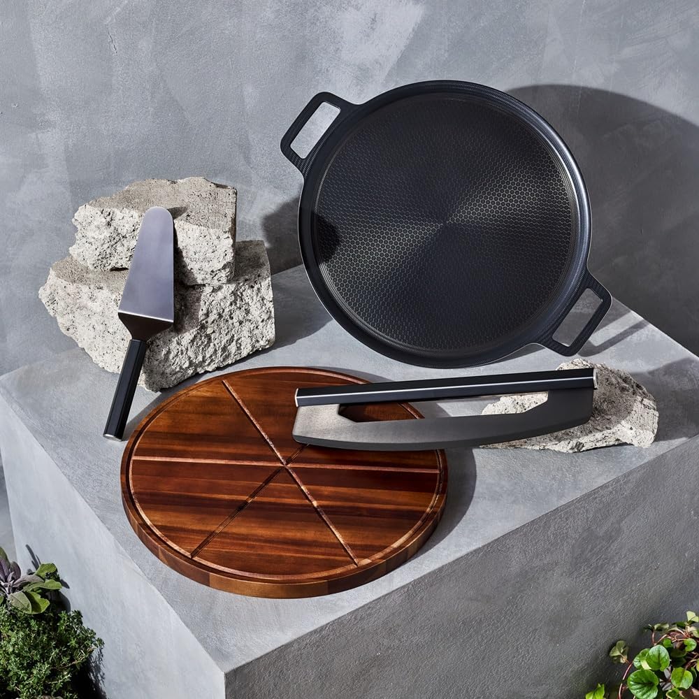 HexClad 3 Piece Pizza Steel Accessory Set