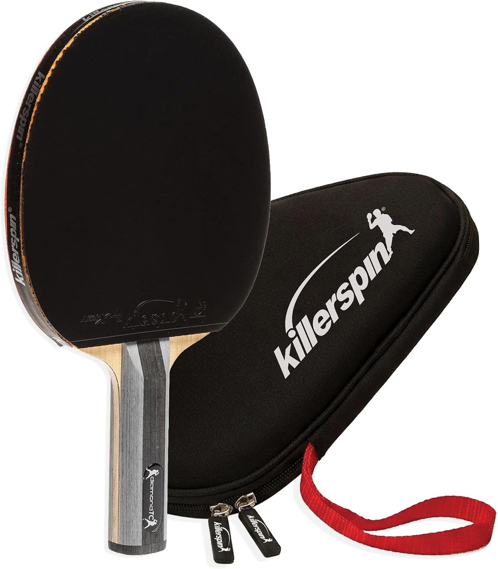 Killerspin Diamond TC Straight with Killerspin - Ping Pong Paddle Case