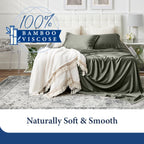 Cosy House Collection 100% Rayon Derived from Bamboo Bed Sheet Set