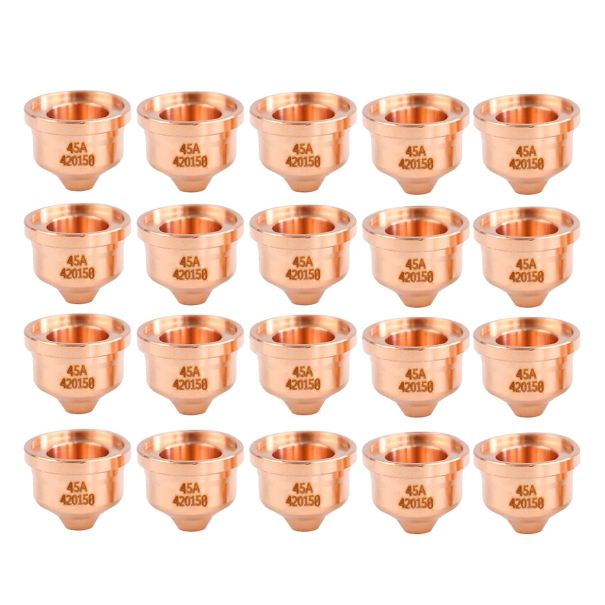 30pcs 420169 Nozzle Tips 65A Fit PMX125 Plasma Cutting Torch Consumables