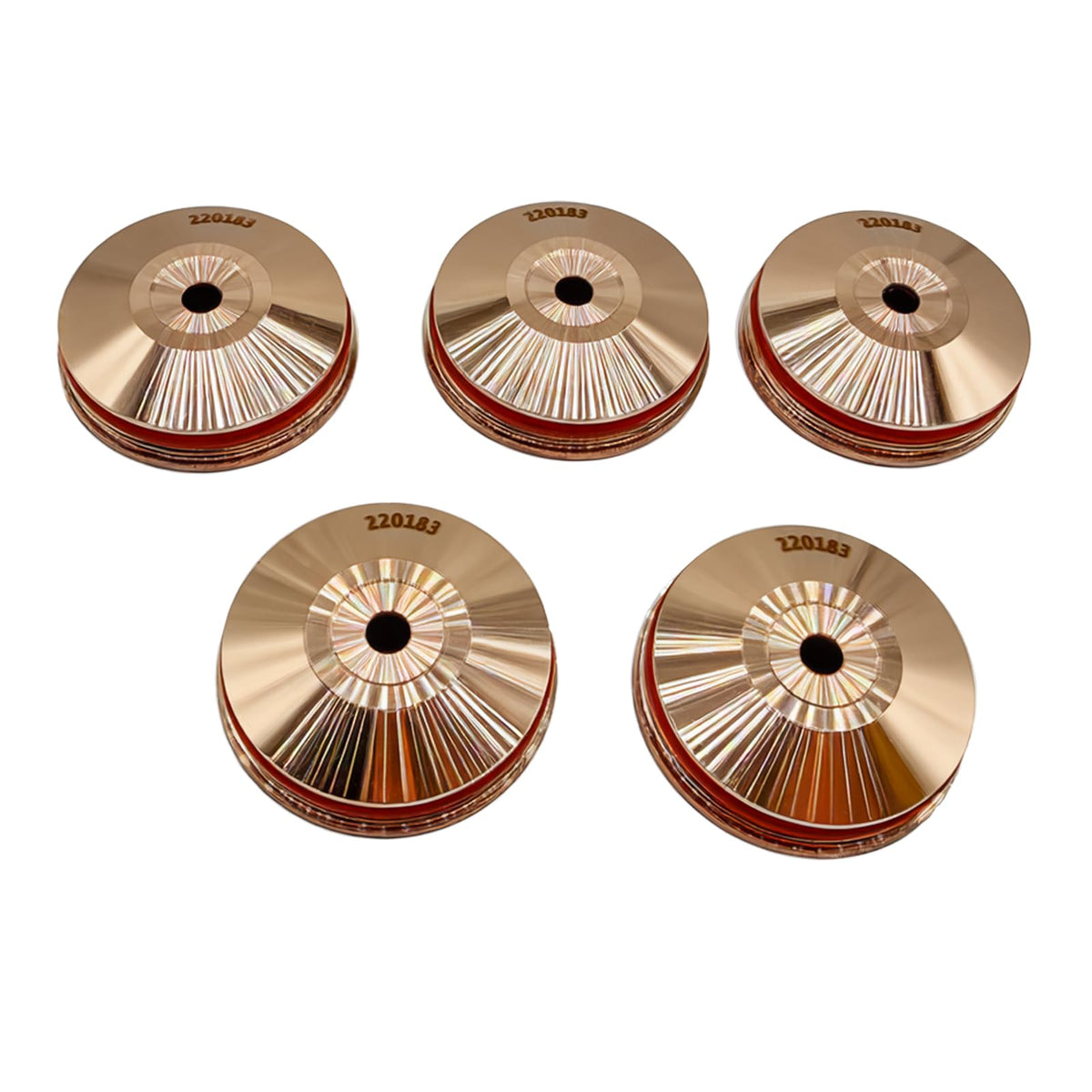 10Pcs 220187 Electrode Fit for Hypertherm HPR 80A
