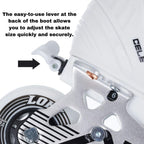 Alkali Cele Adjustable Senior Junior Youth Roller Inline Hockey Skates, New Model