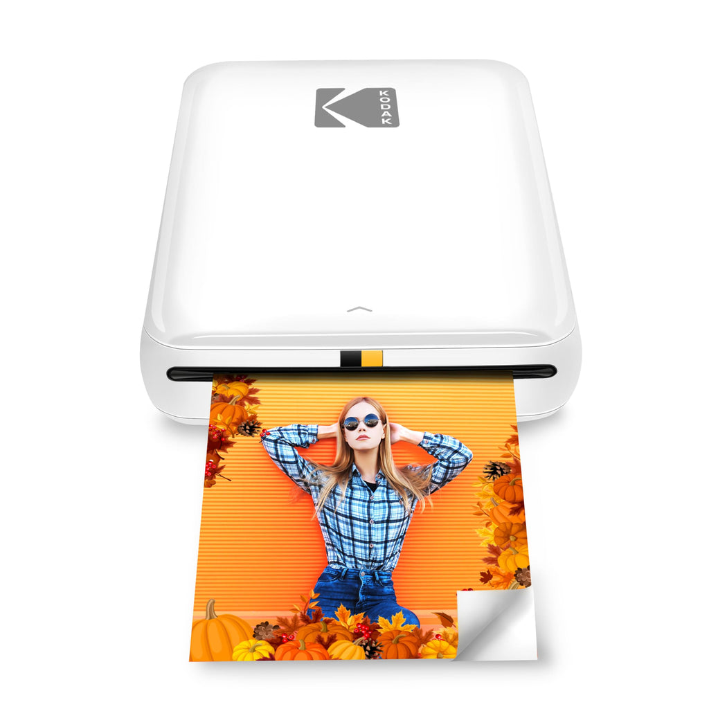 Kodak Step Instant Color Photo Printer with Bluetooth/NFC, ZINK Technology & Kodak App for iOS & Android (Pink) Starter Bundle