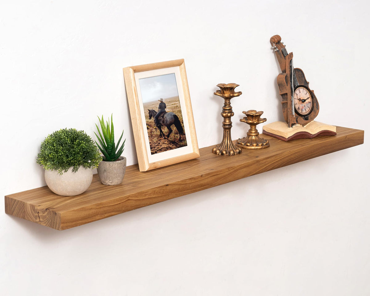 Marsmiles 55in Long Floating Shelves for Wall Mounted, 1Pack|Natural