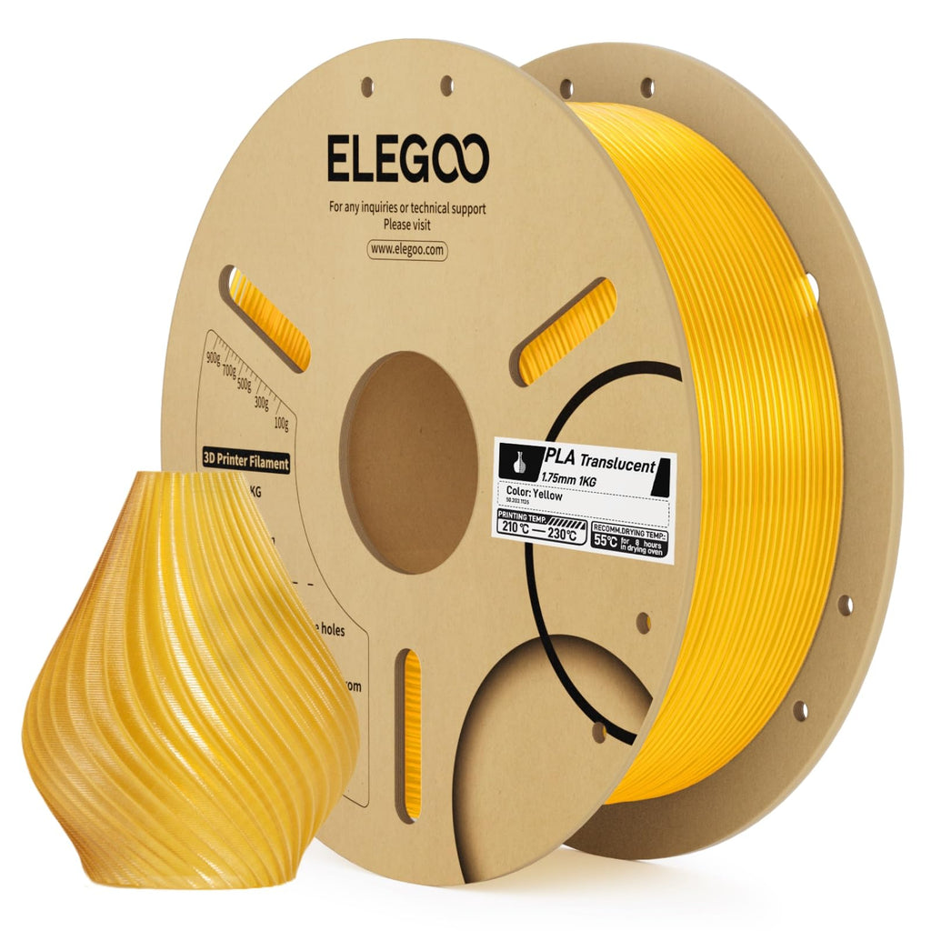 ELEGOO PLA 3D Printer Filament 1.75mm Bundle Multicolors 10KG