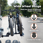 CRAVOT CyberRack EBike Rack for 2 Bike,200 lbs Capacity