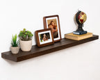 Marsmiles 55in Long Floating Shelves for Wall Mounted, 1Pack|Natural