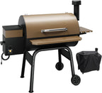 Jocoevol Wood Pellet Smoker 850sq. in Cook Area Grill Electric BBQ Grills