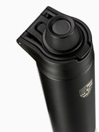 Porsche Black Crest Insulated Drinking Bottle, Powder Coated