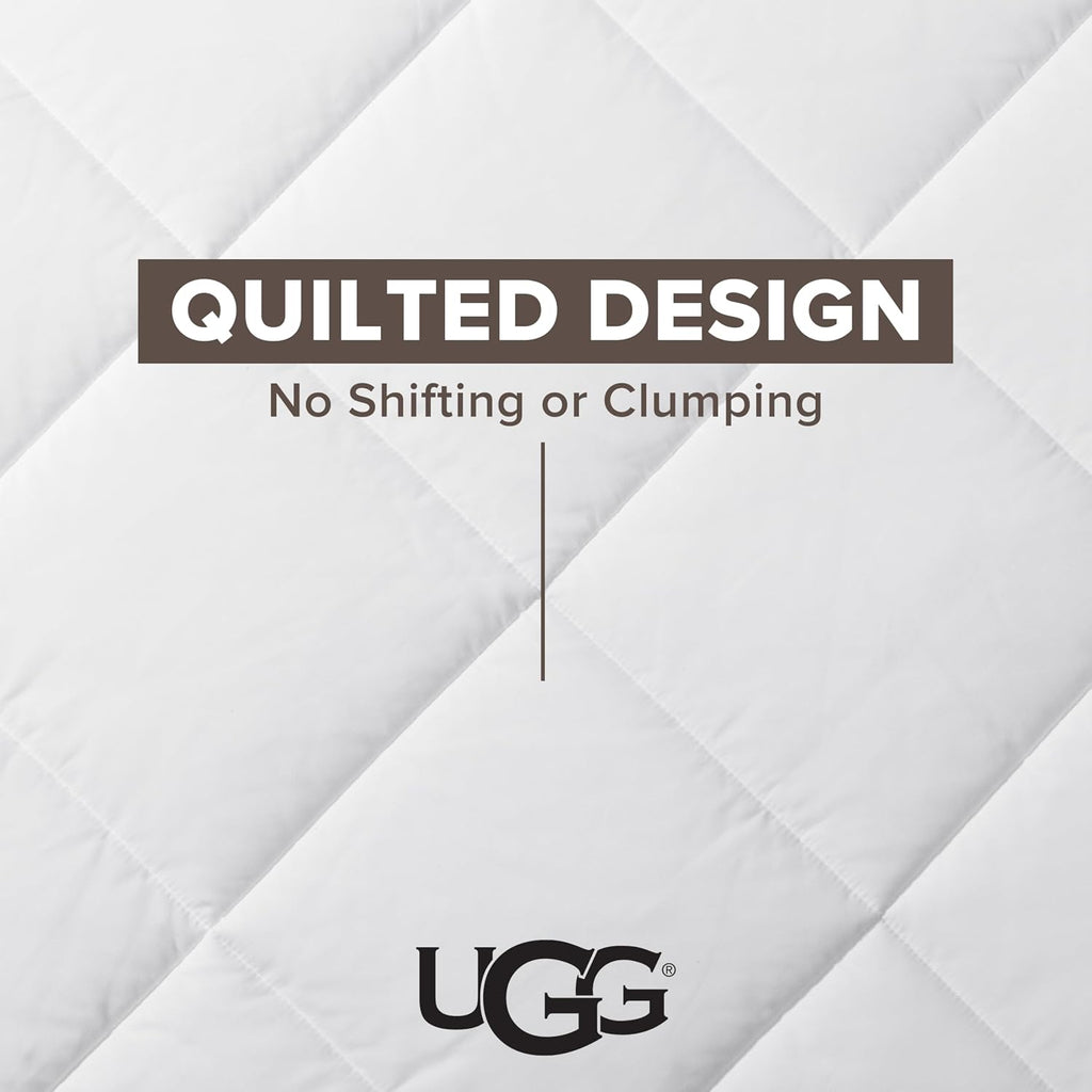 UGG Danielle Queen Comforter, Cooling Duvet Insert, 1 ct, White
