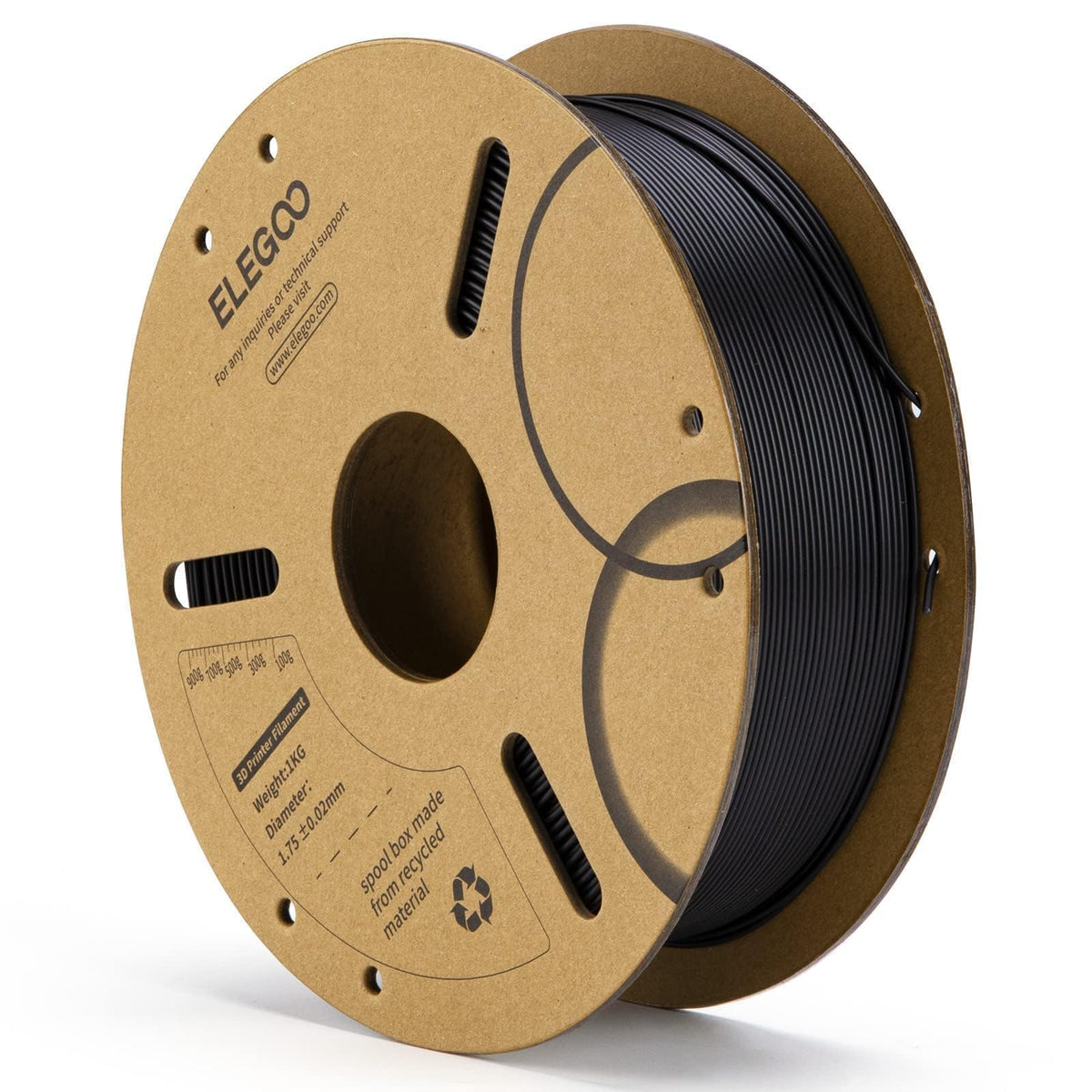 ELEGOO PLA 3D Printer Filament 1.75mm Bundle Multicolors 10KG