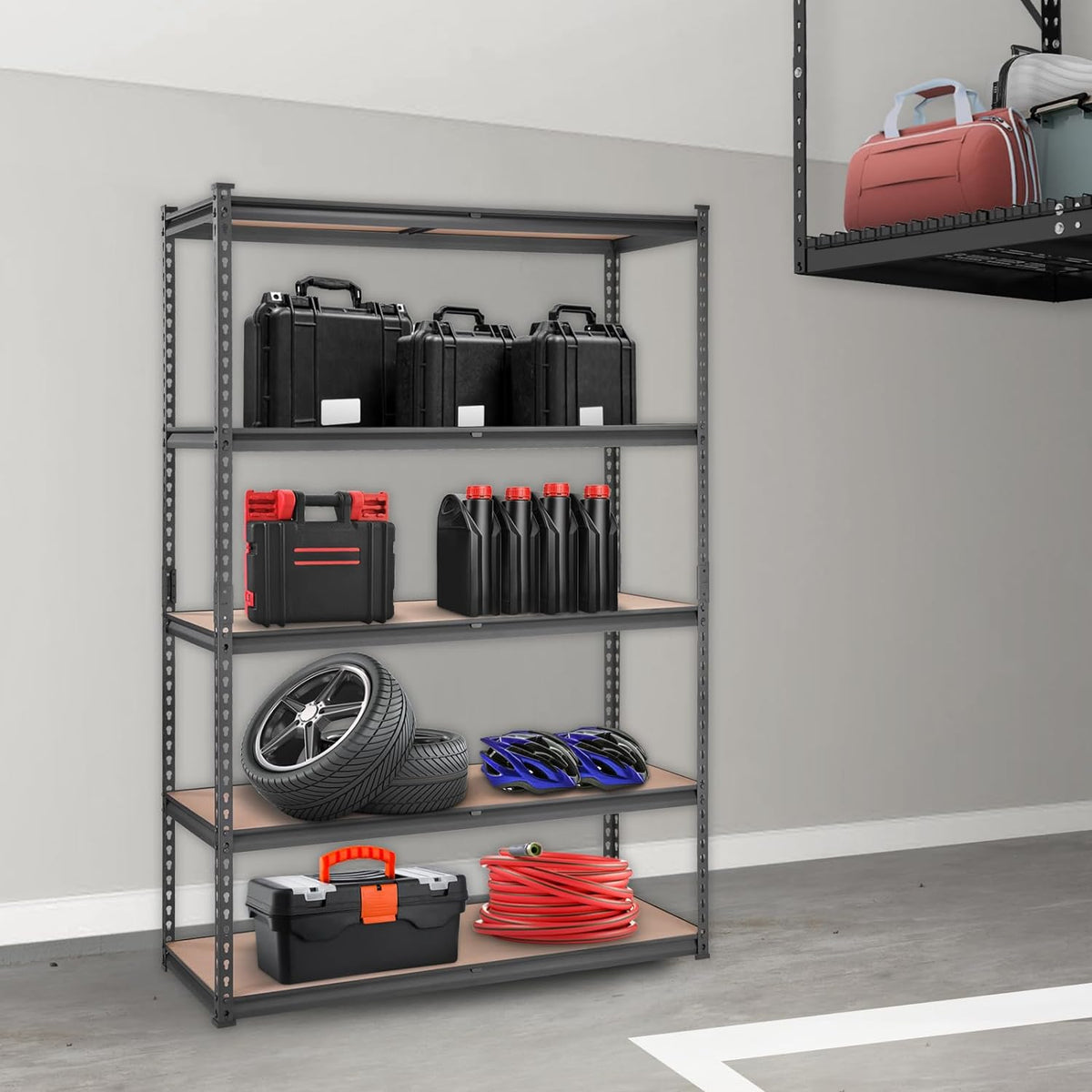 VEVOR Storage Shelves 5-Tier Adjustable 2000 lbs 48"x18"x72" Shelving Unit