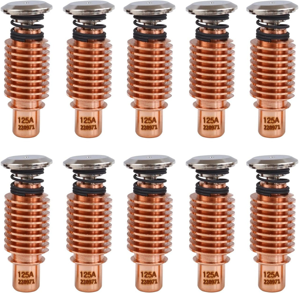 40Pcs 220971 Plasma Nozzle Tips Fit for Hypertherm Powermax 125