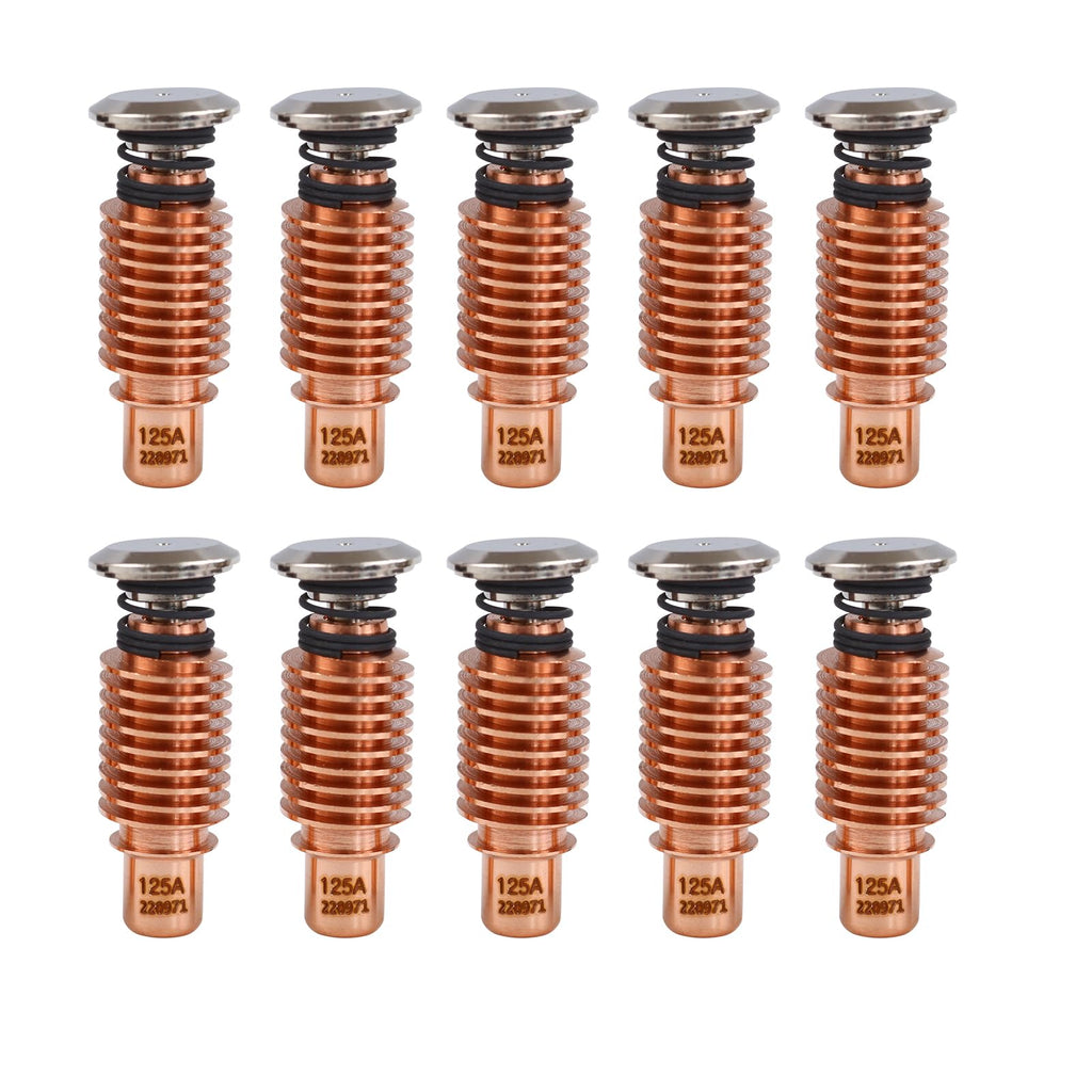 40 Pcs 420158 Plasma Nozzle Tips Fit PMX 125 Cutting Torch Consumables