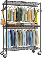 VIPEK R2 Plus Clothes Rack Heavy Duty Rolling Closet for Hanging Clothes