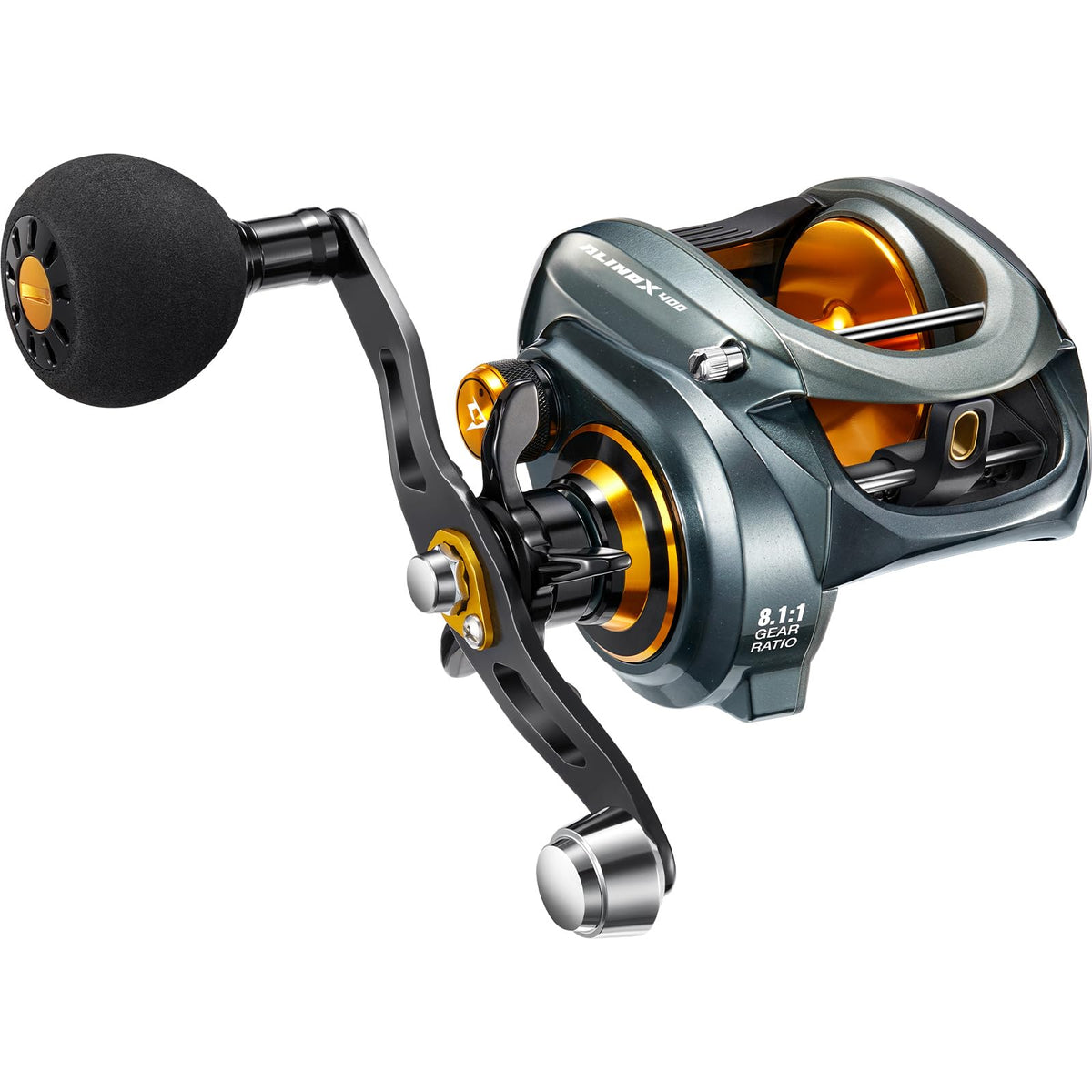 Piscifun Alinox 400 Baitcasting Reel, 38LB Drag, Aluminum Frame