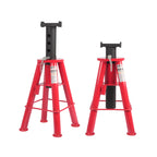 Maxority 10 Ton (20,000 lbs) Capacity Heavy-Duty Medium Profile Pin Type Adjustable Jack Stand for Trucks & Equipment, 1 Pair