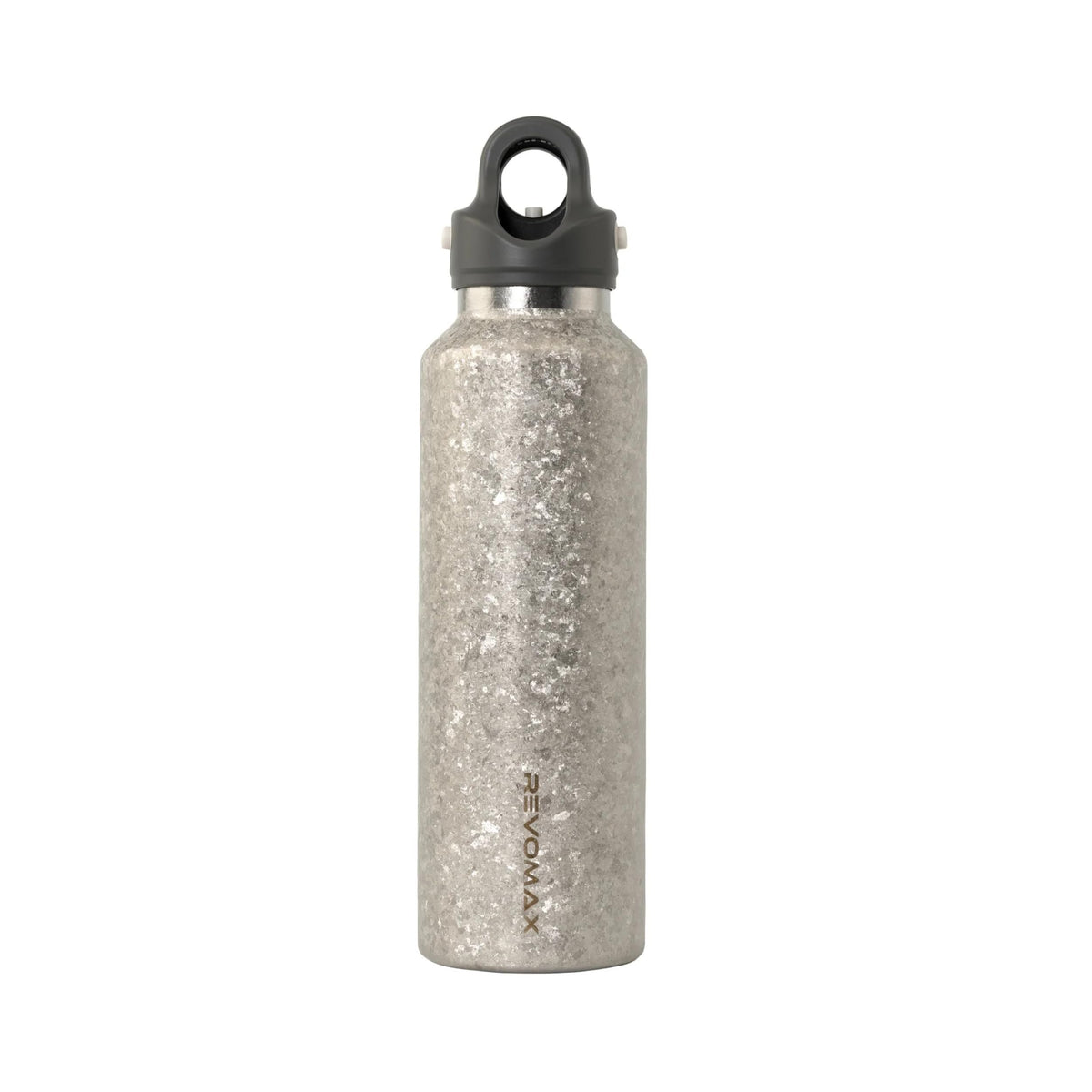 Revomax Titanium Series 20oz (592ml) Insulated Water Bottle, One-Hand Flash Release, Double Wall Vacuum Flask, 36H Cold 18H Hot, Leakproof, BPA Free, Lightweight for Gym, Travel, School - Oxidized