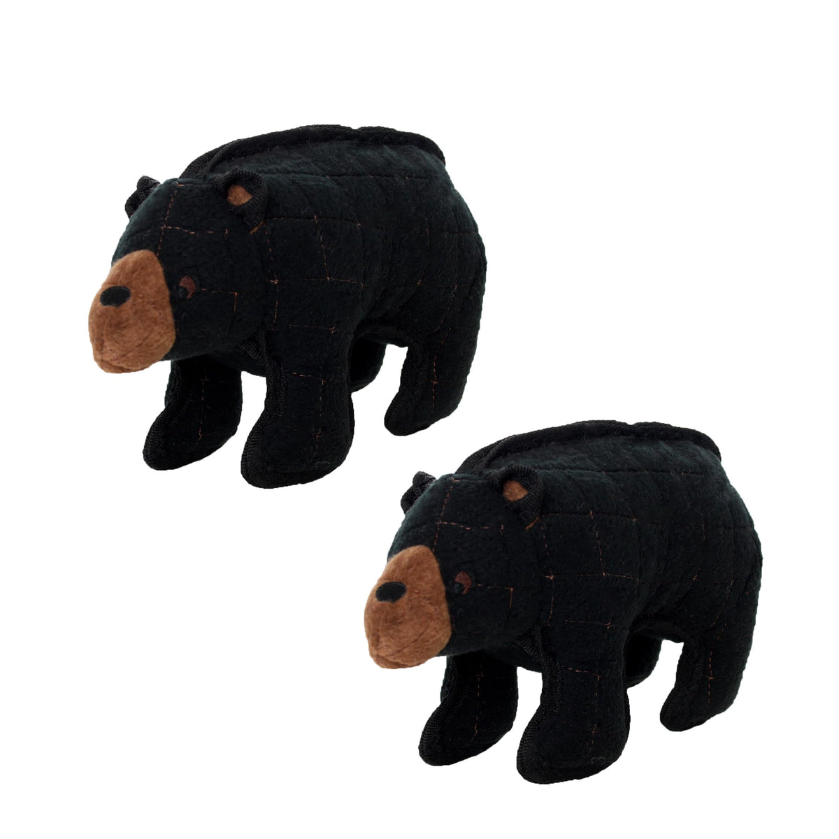 TUFFY® 4 Pack Tiger Hippo Giraffe Penguin Plush Dog Toys