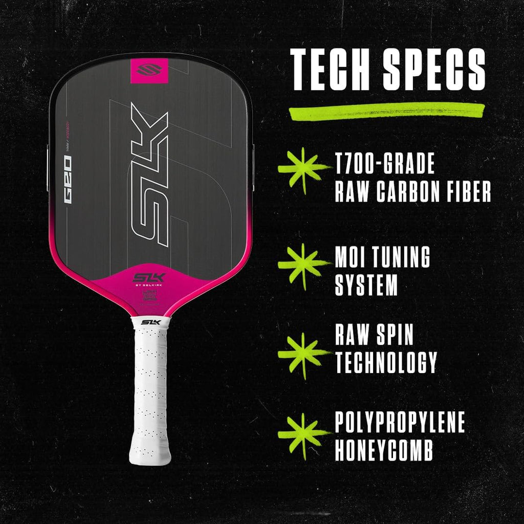 Selkirk Sport SLK Geo Pickleball Paddles | T700 Carbon Fiber Core