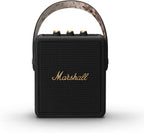 Marshall Stockwell II Portable Bluetooth Speaker - Black and Brass