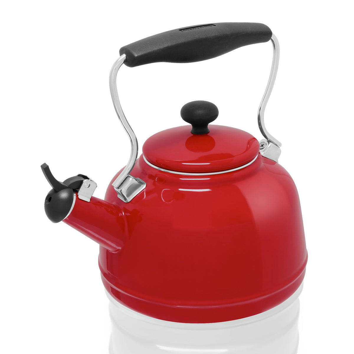 Chantal Tea Kettle, Vintage Series, Enamel on Steel, Whistling (Cobalt Blue)