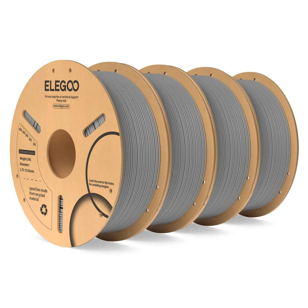 ELEGOO PLA 3D Printer Filament 1.75mm Bundle Multicolors 10KG