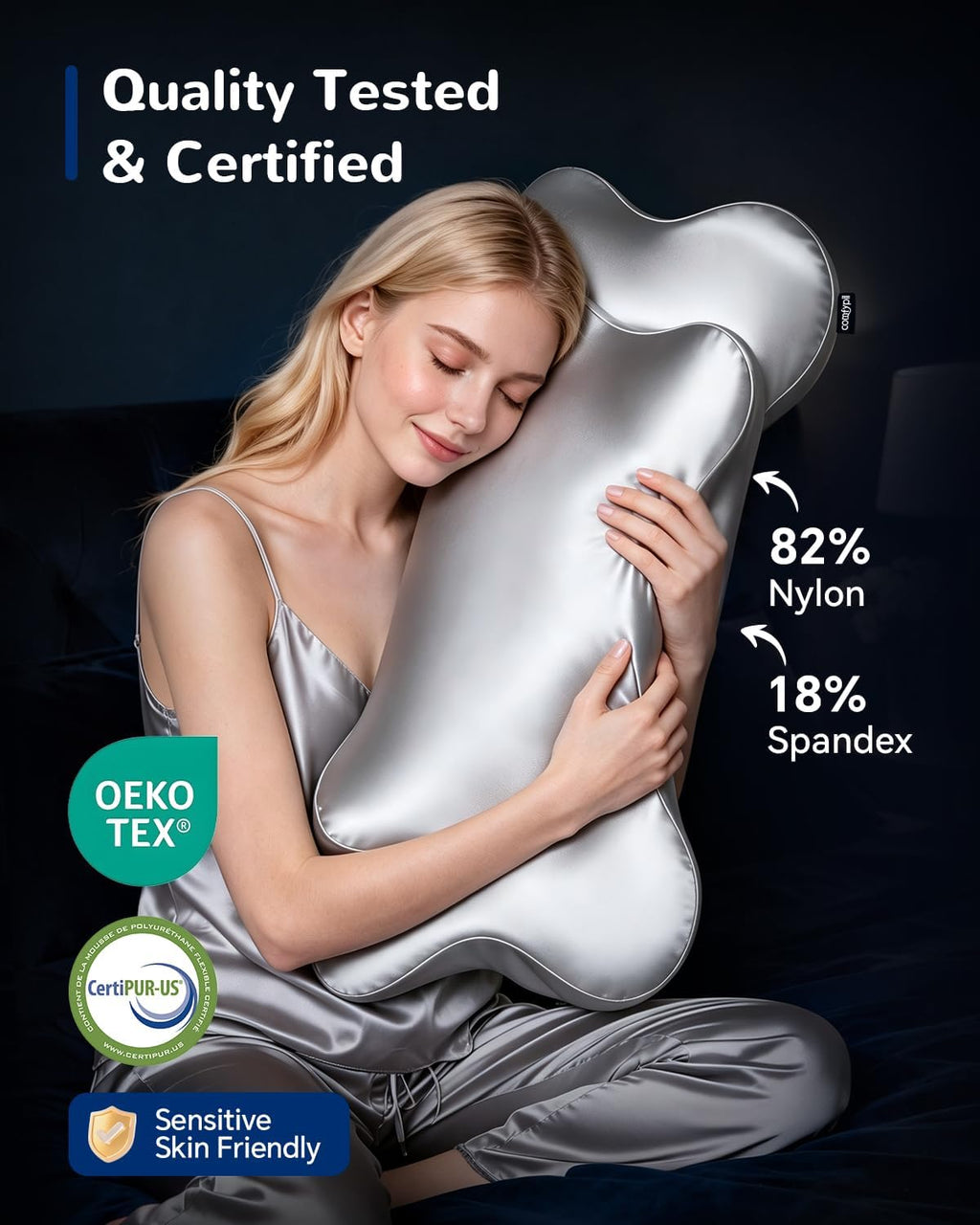 Neck Pillow for Sleeping, Portable Memory Foam Pillow, Travel Size