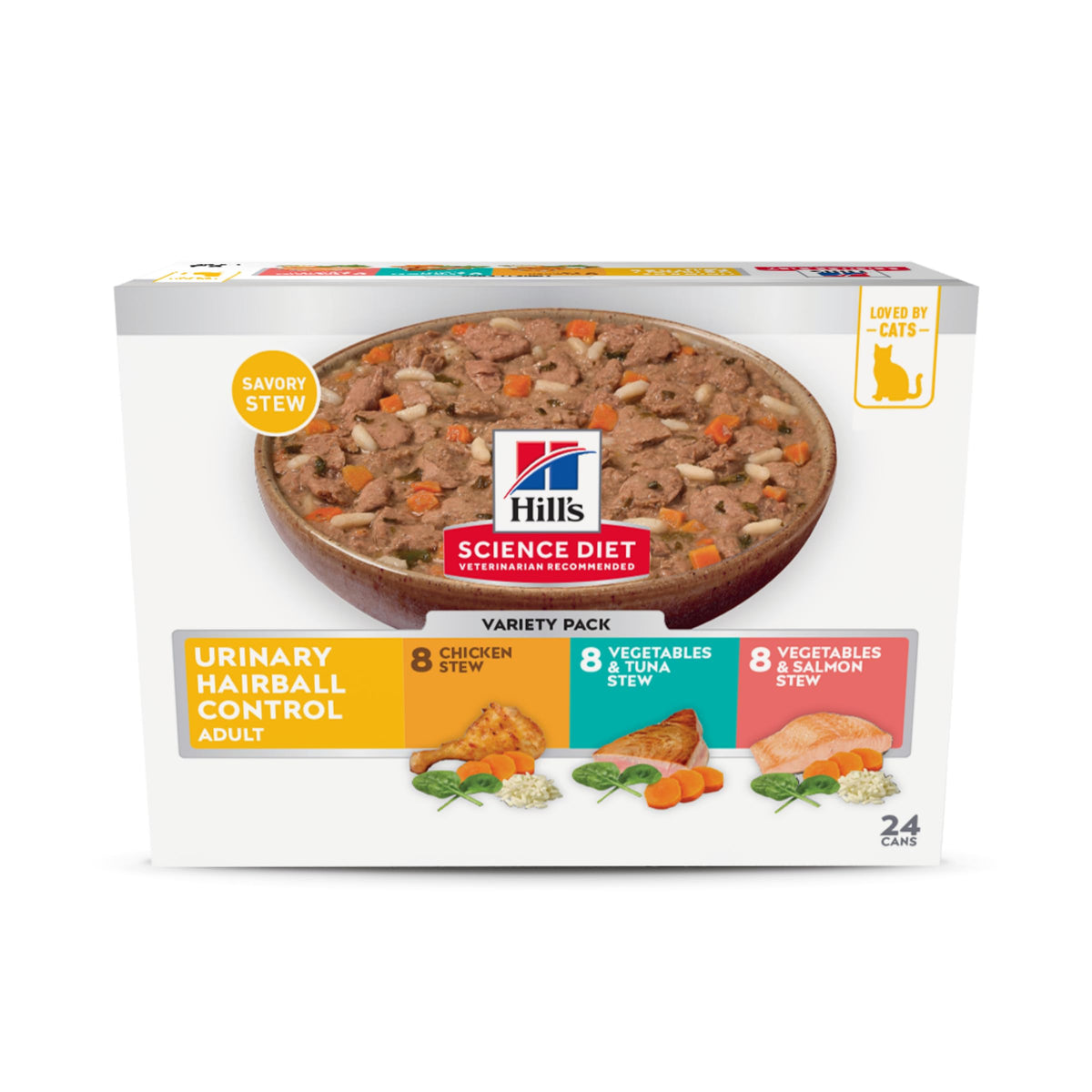 Hill's Science Diet Adult Urinary & Hairball Control Wet Cat Food