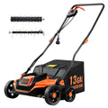 VEVOR 2-in-1 Electric Dethatcher and Scarifier, 16-Inch 15 Amp, Corded