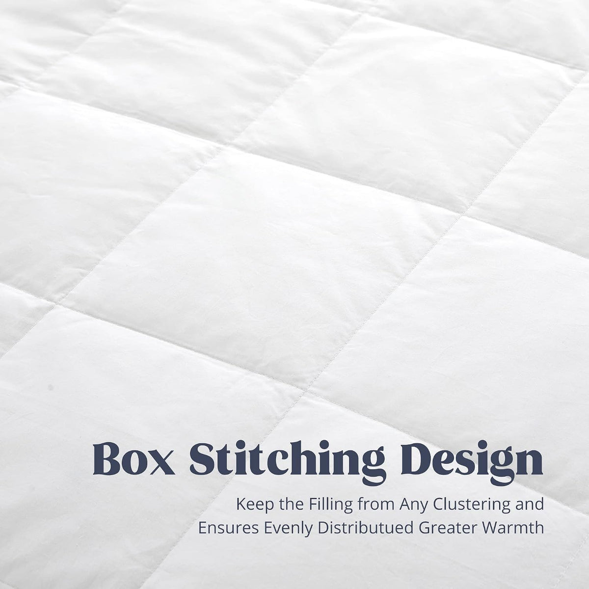 puredown® Blankets Queen Size - Soft Lightweight Down Blanket for Bed, Cozy Warm Luxury Bed Blanket with Satin Trim, White (90"X90")