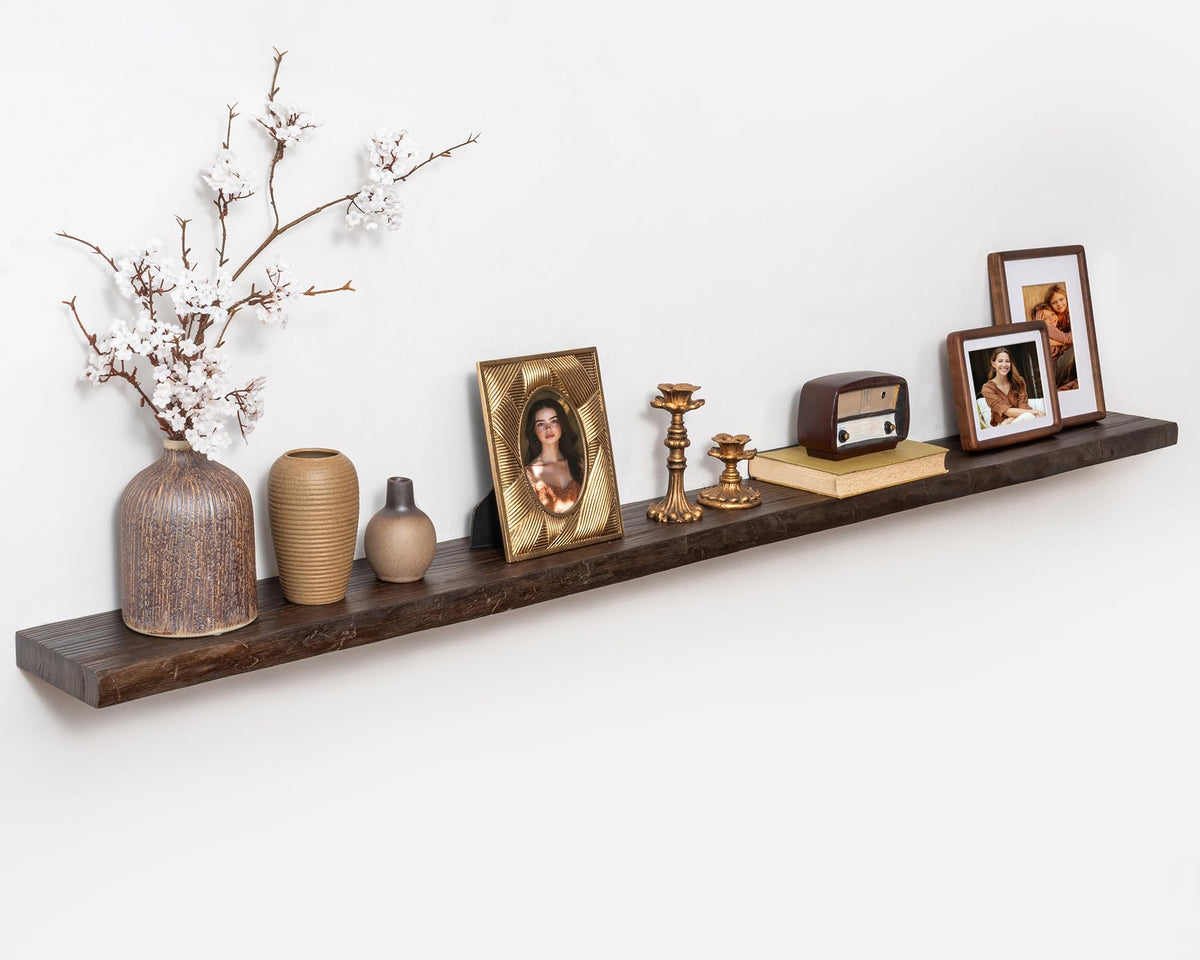 Marsmiles 55in Long Floating Shelves for Wall Mounted, 1Pack|Natural