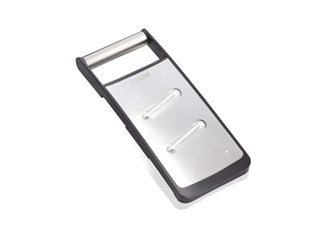 Leifheit Micro Cut S Proline Coarse Grater, Silver/Black
