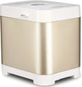 Bread Machine-Stainless Steel Machine, Programmable Maker with Fruit Nut Dispenser, Nonstick Ceramic Pan