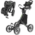 EASEGO Golf Push Cart 4 Wheel : Golf Walking Cart Golf Caddy Pull Carts
