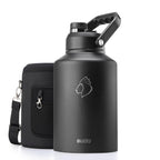 BUZIO 2 Gallon Water Jug Insulated Insulated with Fixed-Angle Large Handle