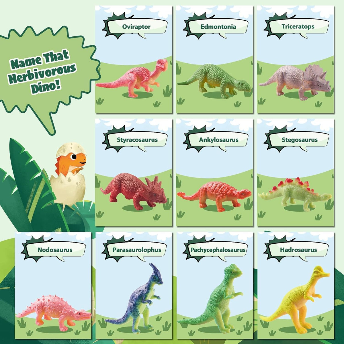 Dinosaur Bath Bombs for Kids with Surprise Toys, Dino Egg Gift Set, 20 Pack