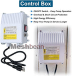 2" Deep Well Submersible Pump with Control Box, 1/2HP 110V Deep Well Pump