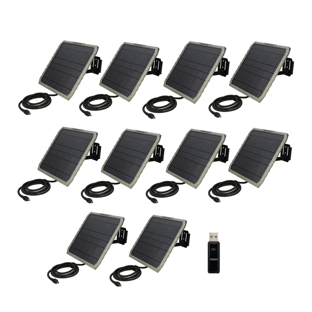Stealth Cam FieldMAX External 10-Inch Solar Panel Bundle