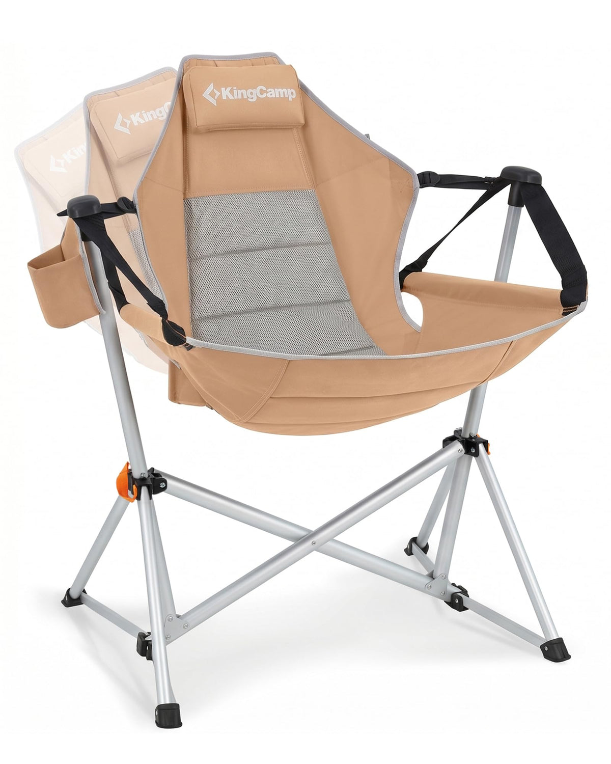 KingCamp Hammock Camping Chair, 400lbs Heavy Duty Swing Chairs for Adults
