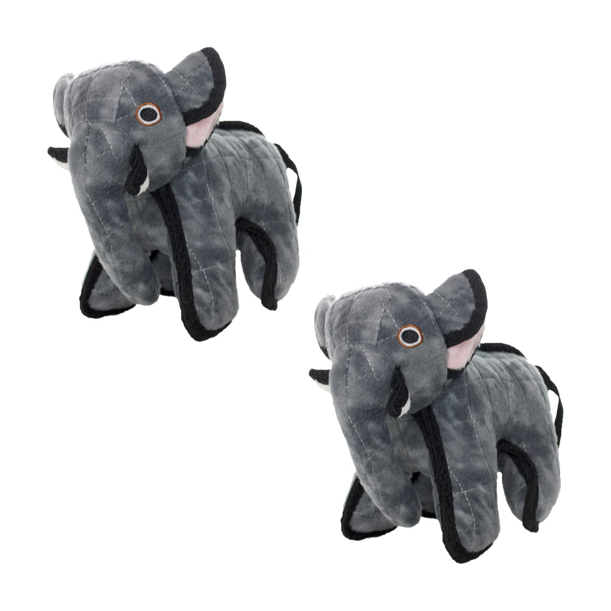TUFFY® 5 Pack Jr Monkey, Sheep, Gear Ring, Boomerang & Bear Plush Dog Toys