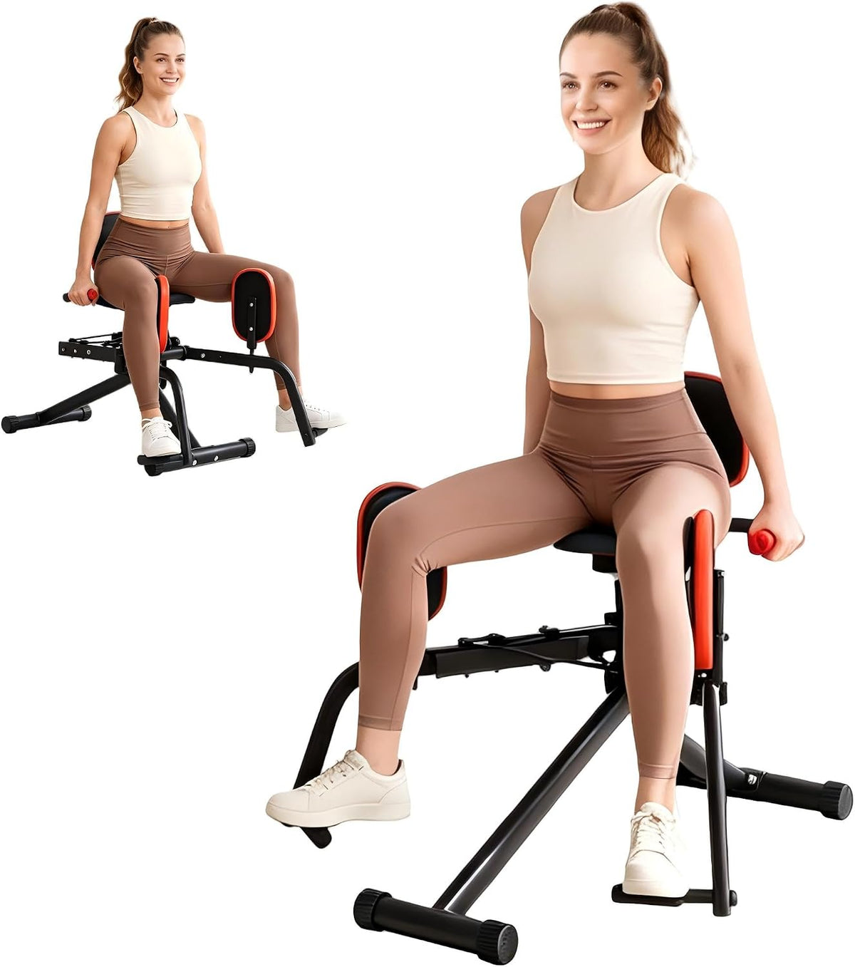 soges Hip Abductor/Adduction Machine for Home Gym, Glute & Thighse