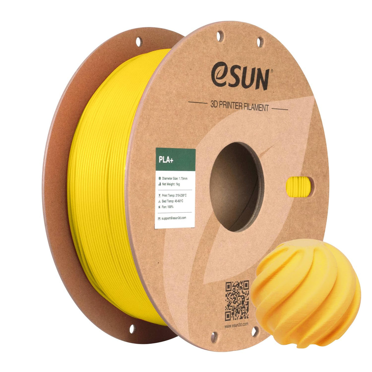 eSUN PLA+ Filament 3D Printer Filament 10KG Classic 10 Colors Bundle