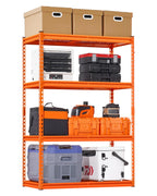 VEVOR Storage Shelving Unit 5-Tier Adjustable 2000 lbs Capacity 60"x24"x78"
