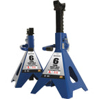 Strongway Double-Locking 12-Ton Jack Stands, 24,000-Lb., Pair