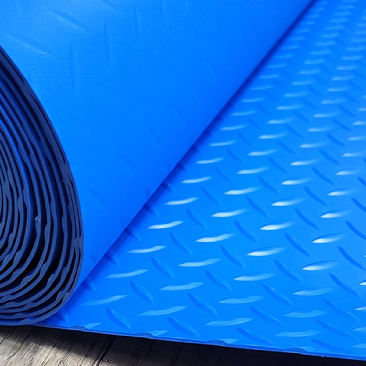 UrbanUp Garage Floor Mat Rubber Diamond Plate Garage Floor Mat, DIY Garage Flooring Roll Flexible, Gym/Camping/Ladder Mats(Green,1.2x2m (3.9 x 6.6ft))