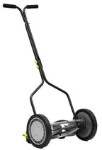Earthwise 1715-16EW 16-Inch 7-Blade Push Reel Lawn Mower, Grey