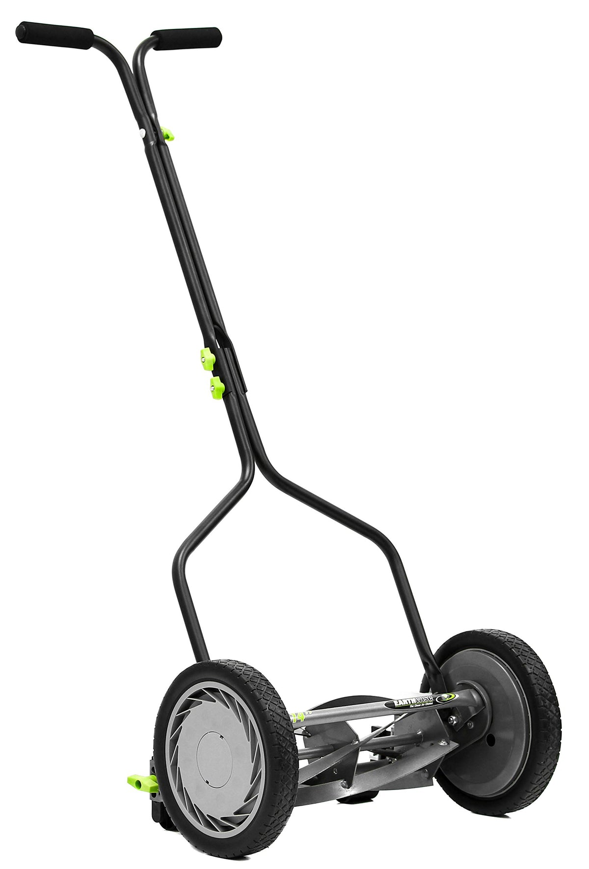 Earthwise 1715-16EW 16-Inch 7-Blade Push Reel Lawn Mower, Grey