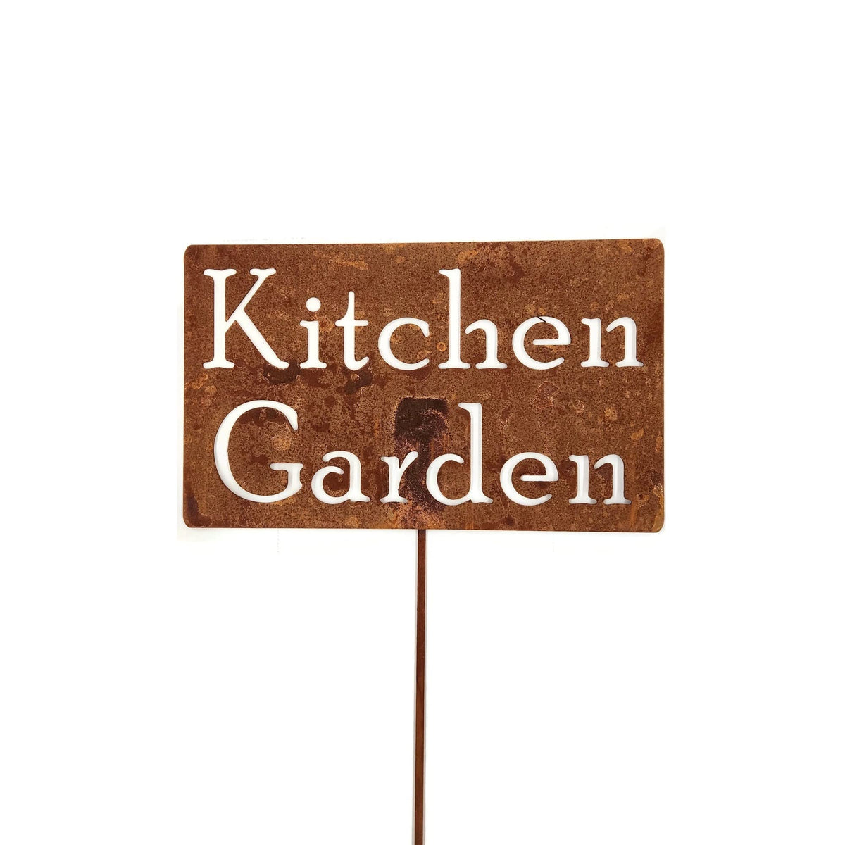 Funny Garden Stake 20 to 33 Inches Tall (Gardener Wanted, XL 33" Tall)
